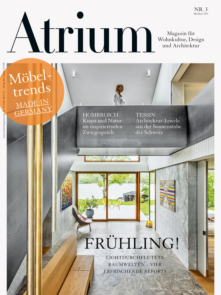 Titelbild der Ausgabe 3/21 der Zeitschrift Atrium.