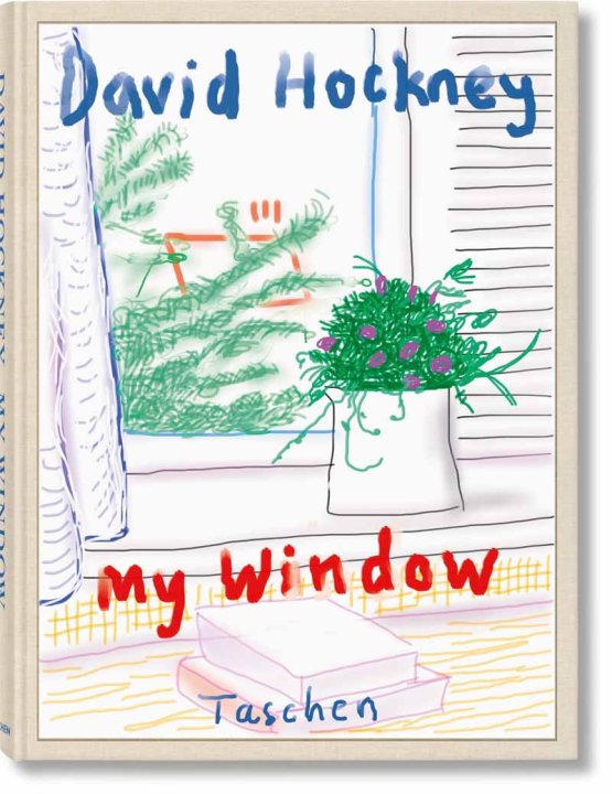 Kunstbuch My Window von David Hockney. Taschen